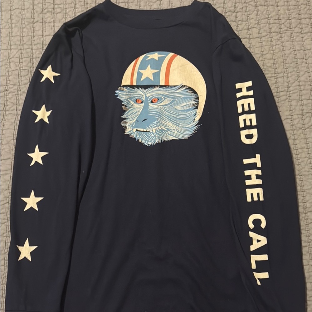 Howler Brothers Blue and White Long Sleeve Tees